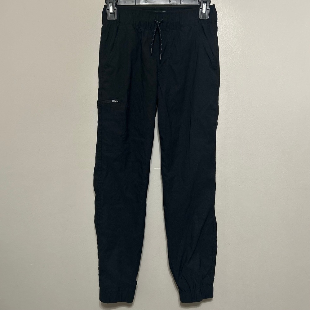 Weatherproof VTG Fleece Lined Jogger Pants Kids M 10/12 Black Cargo Utility Warm